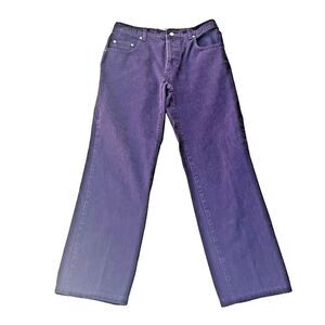 Vintage 80s Moda INTL Womens The London Jean Purple Mom Jeans High Rise 22